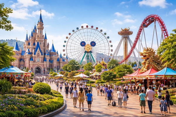 Amusement Parks in Asia: Where Thrill Meets Culture and Imagination